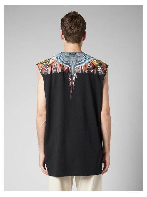 Tank top Grizzly Wings in jersey di cotone MARCELO BURLON COUNTY OF MILAN | CMACO24S23JER001/1025